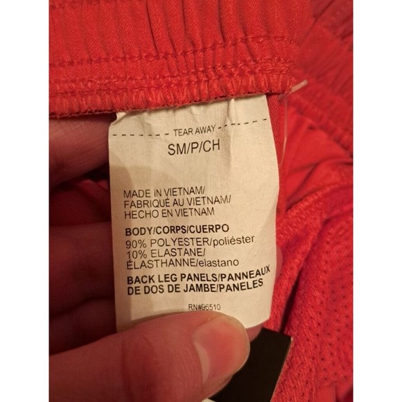 NWT Under Armour Joggers Women's Red Track Pants Pockets Loose Size Small New - Picture 7 of 7